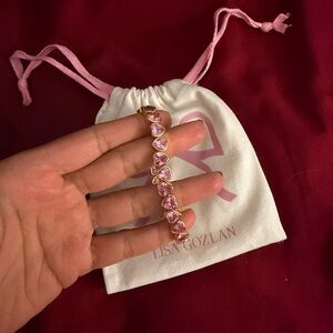 Pink Heart Bracelet
